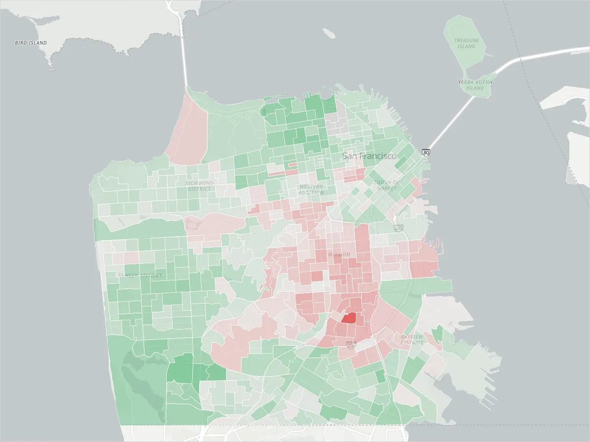 Precinct map preview for the June 7, 2022 election