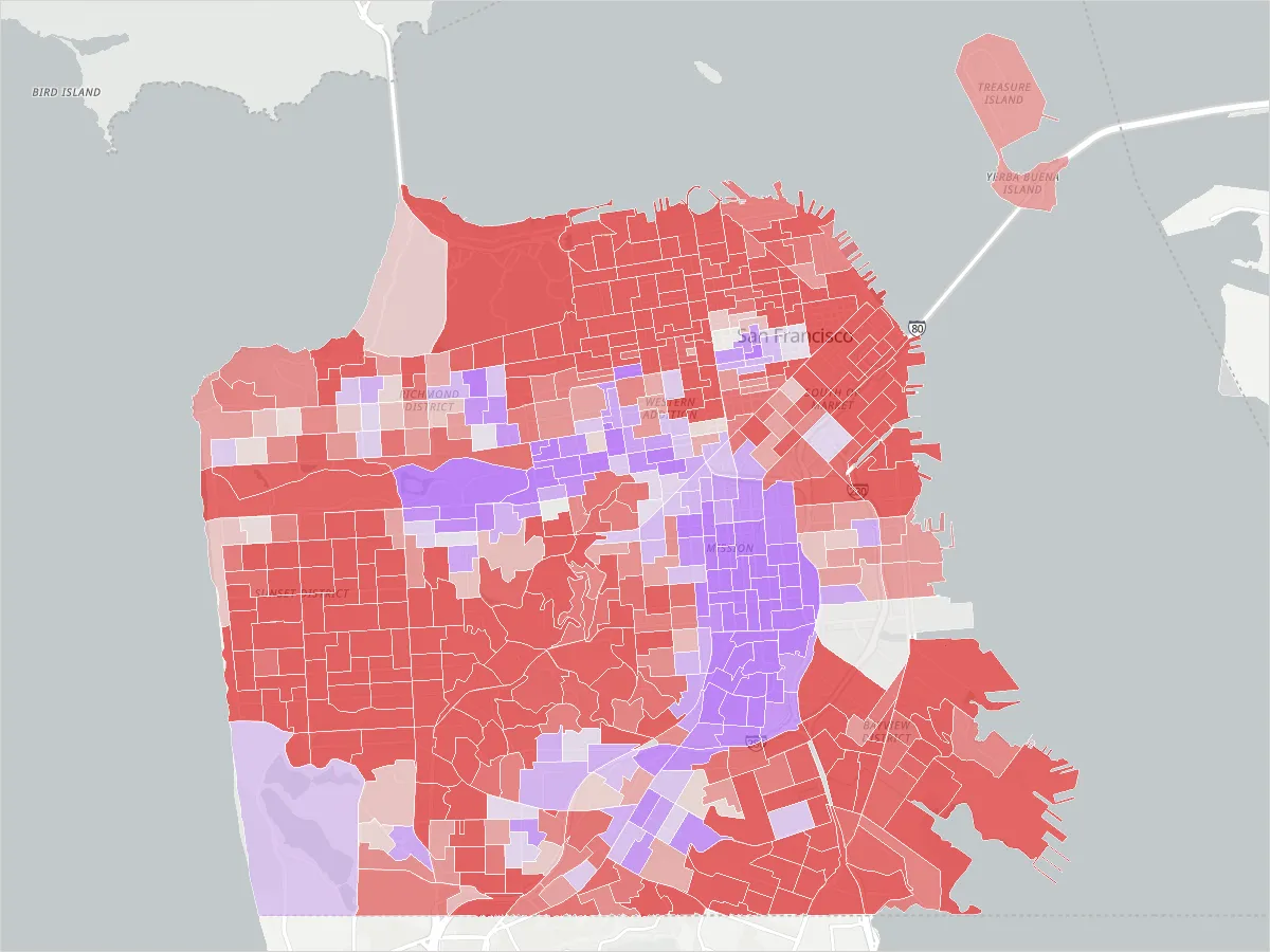 Precinct map preview for the November 8, 2022 election